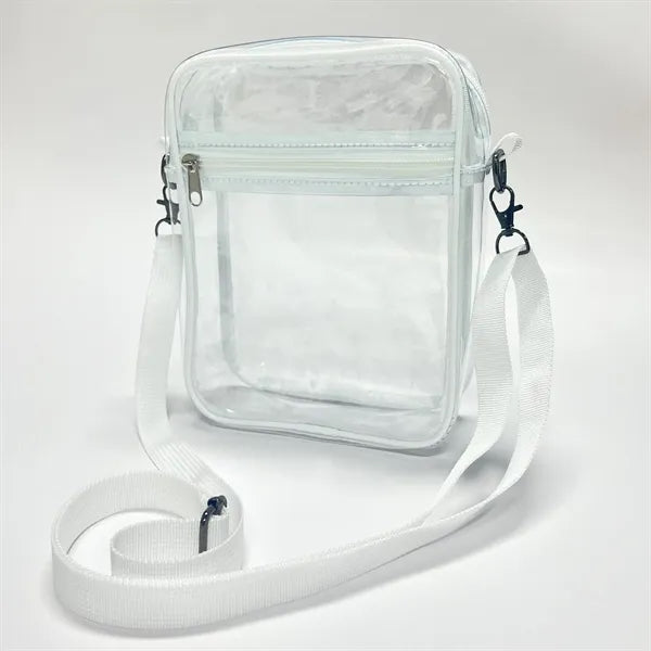 Clear PVC Crossbody Shoulder Bag
