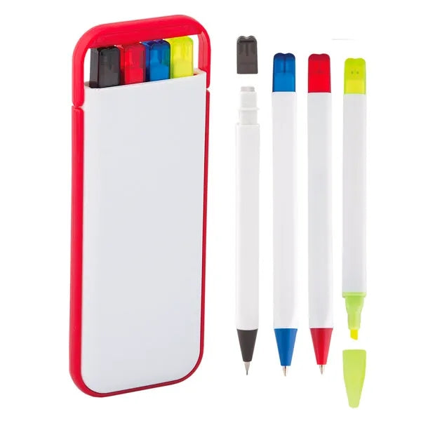 Logo 4-In-1 Writing Set
