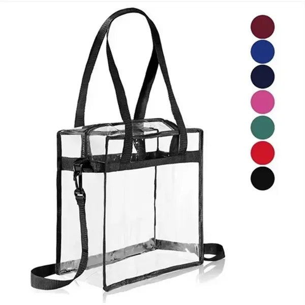 Clear Tote Bag With Zipper