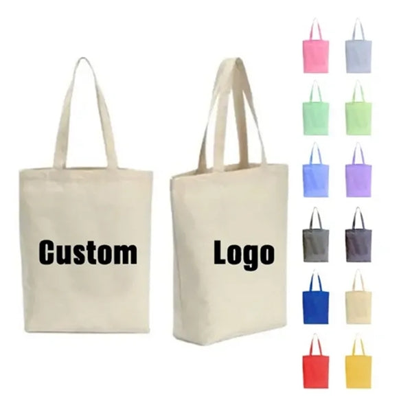 Logo Promotion Canvas Tote Bag