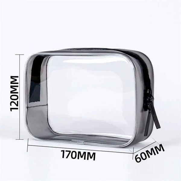 PVC Travel Cosmetic Bag for Women and Men