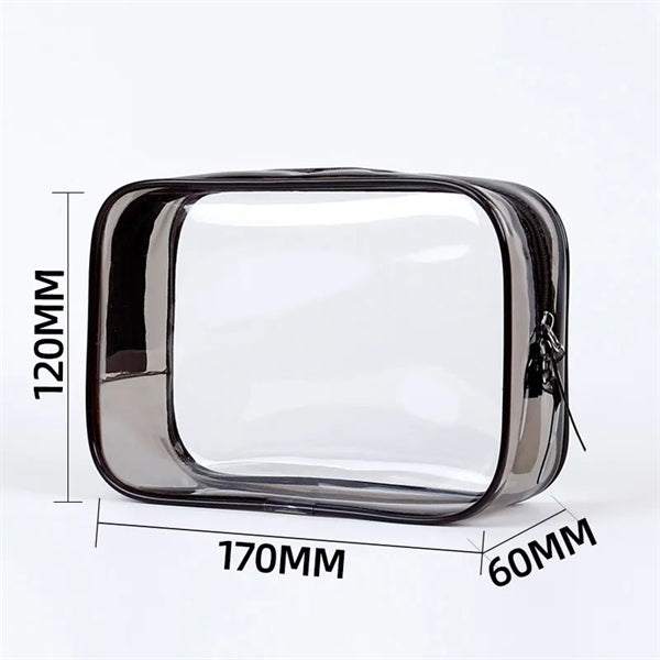 PVC Travel Cosmetic Bag for Women and Men