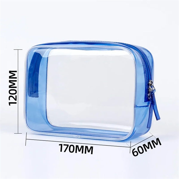 PVC Travel Cosmetic Bag for Women and Men