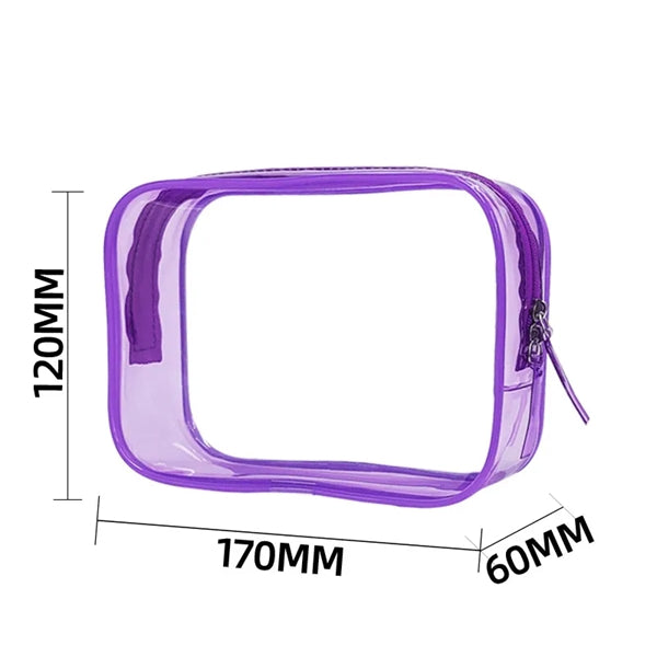 PVC Travel Cosmetic Bag for Women and Men