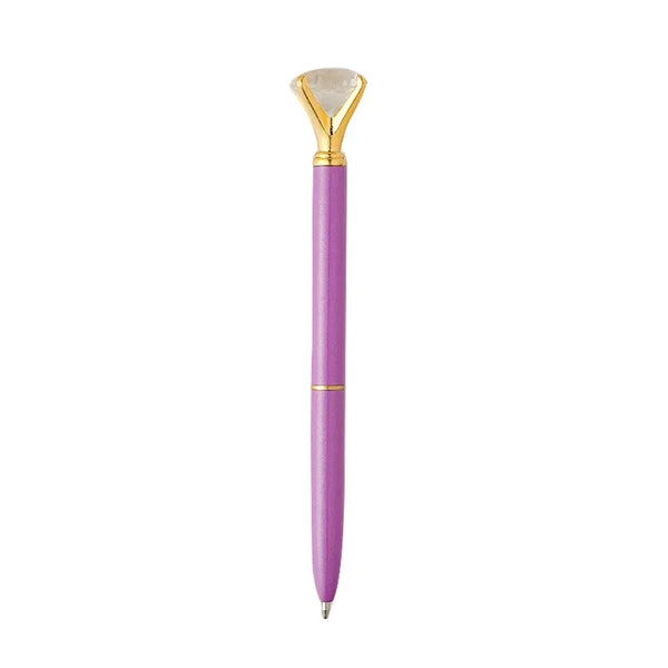 Ballpoint Pen Metal With Diamonds