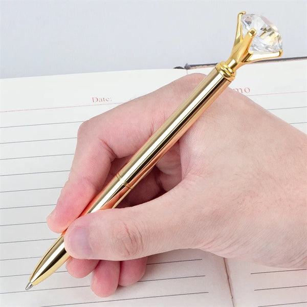 Ballpoint Pen Metal With Diamonds