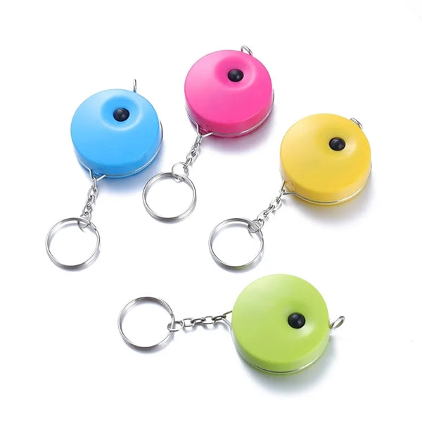 Round Tape Measure With Carabiner