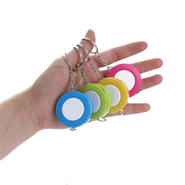 Round Tape Measure With Carabiner