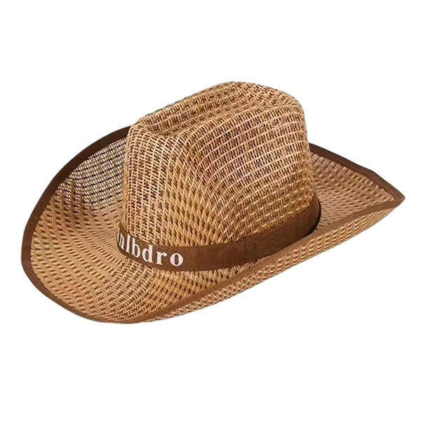 Summer Straw Cowboy Hat