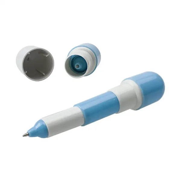 Pill Shaped Retractable Ballpoint Pen