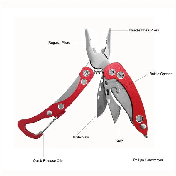 Mini 6-In-1 Multitool Pliers