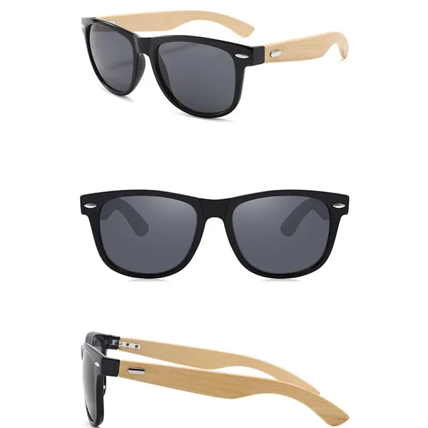 Bamboo Wood Polarized Sunglasses