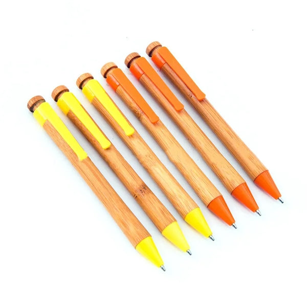 Bamboo Retractable Eco-Pen