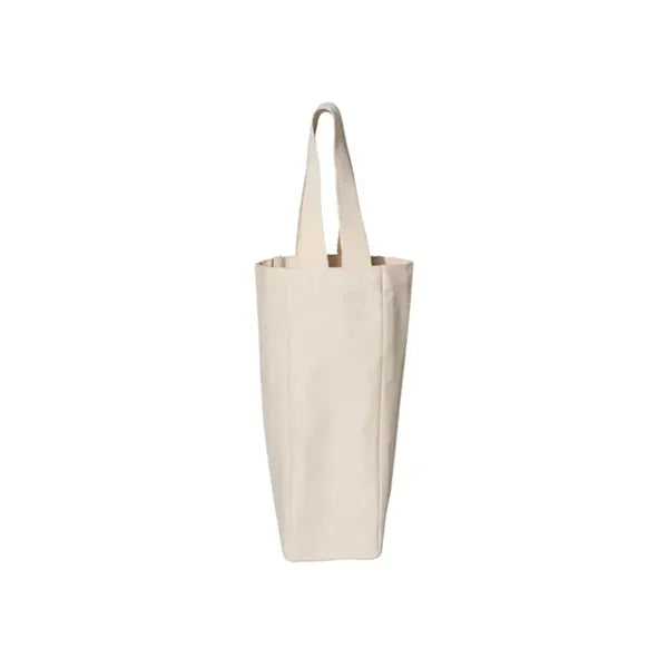 Canvas Wine Tote Bag
