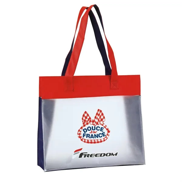 Eco-Frosted Shopping Tote
