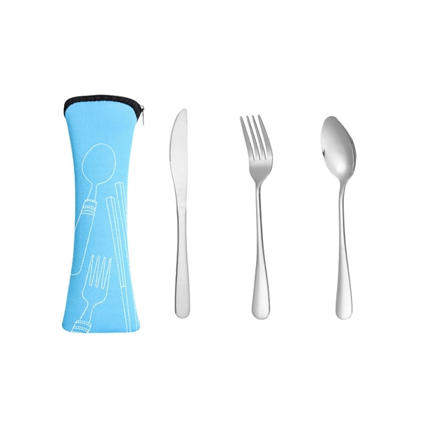 Stainless Steel Camping Cutlery Knife Fork Spoon Flatware