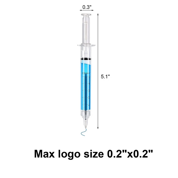 Multi Color Syringe Ballpoint Pen