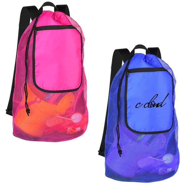 Large Capacity Travel Mesh Backpack