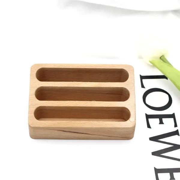 Wood Pen Business Card Holder
