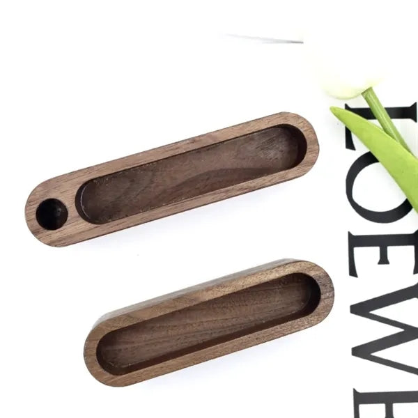 Wood Pen Business Card Holder