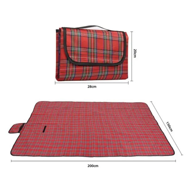 Foldable Picnic Blanket Waterproof Camping Outdoor Mat Pad