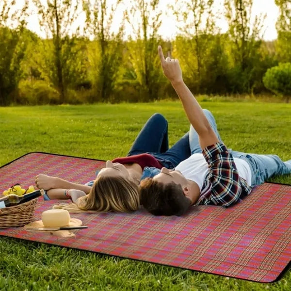 Foldable Picnic Blanket Waterproof Camping Outdoor Mat Pad
