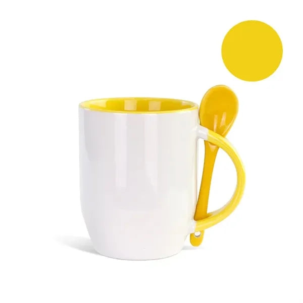 Two-Tone Full Color 11 oz Ceramic Sublimated Coffee Mug