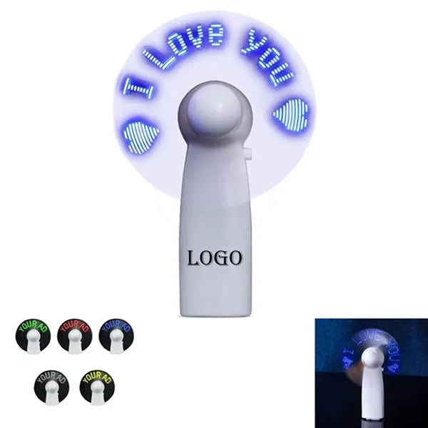 Portable Led Information Fan