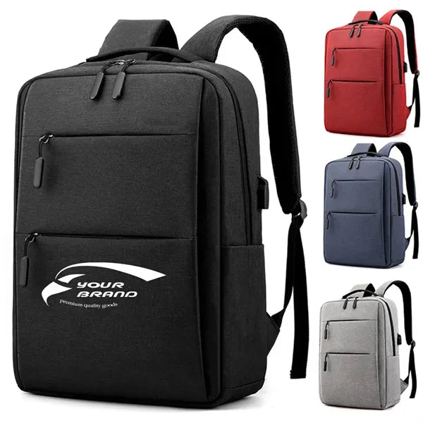 15.6 Inch Laptop Bag Durable USB Charging Port Backpack