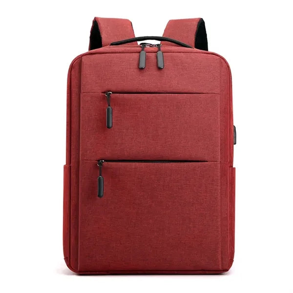 15.6 Inch Laptop Bag Durable USB Charging Port Backpack