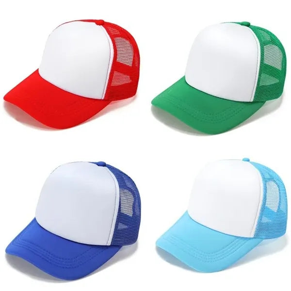 Sponge Mesh Duck Tongue Cap