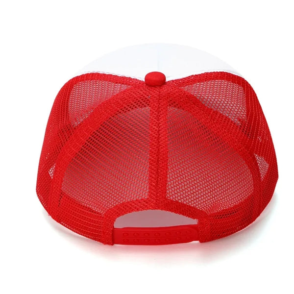 Sponge Mesh Duck Tongue Cap