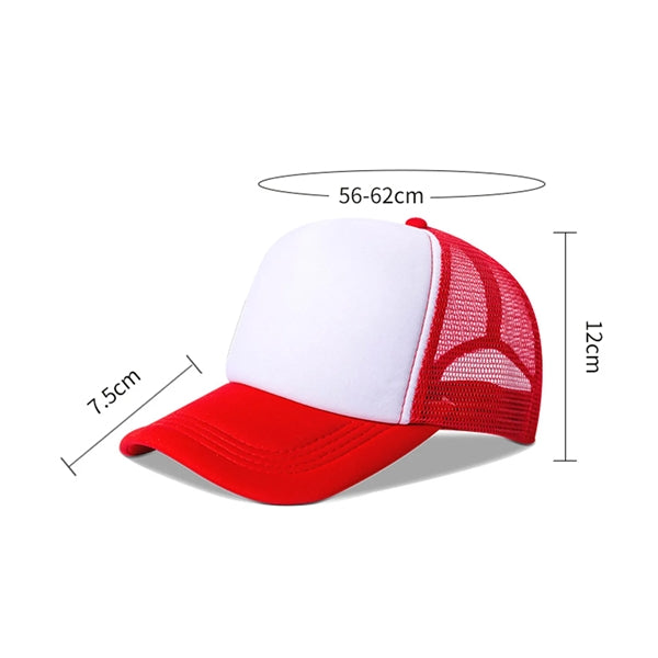 Sponge Mesh Duck Tongue Cap