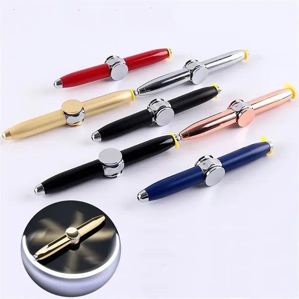 Fidget Spinner Pen with Led Light