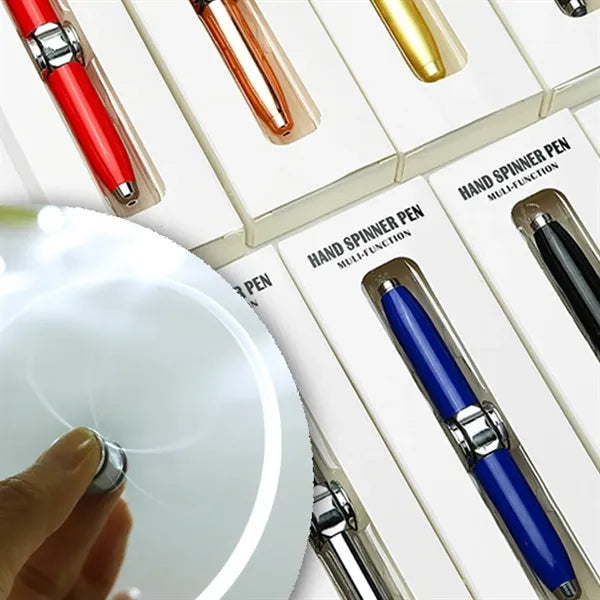 Fidget Spinner Pen with Led Light