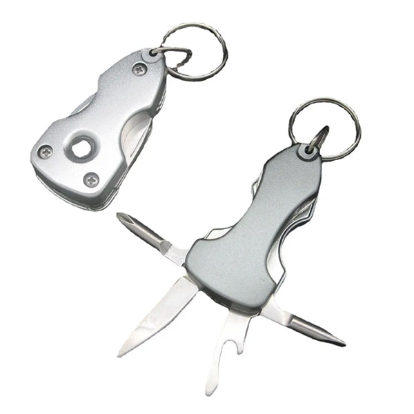 7 In1 LED Foldable Multitool Keychain