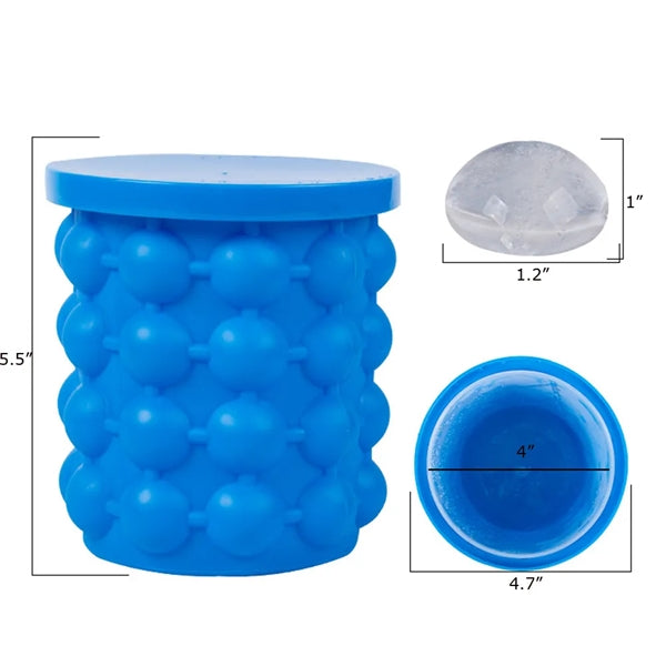 Large Ice Cube Mold Bucket