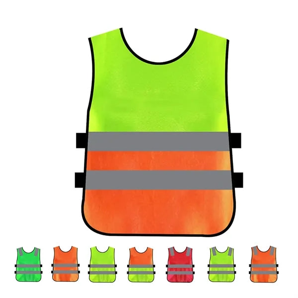 High Visibility Safety Reflective Strips Vest