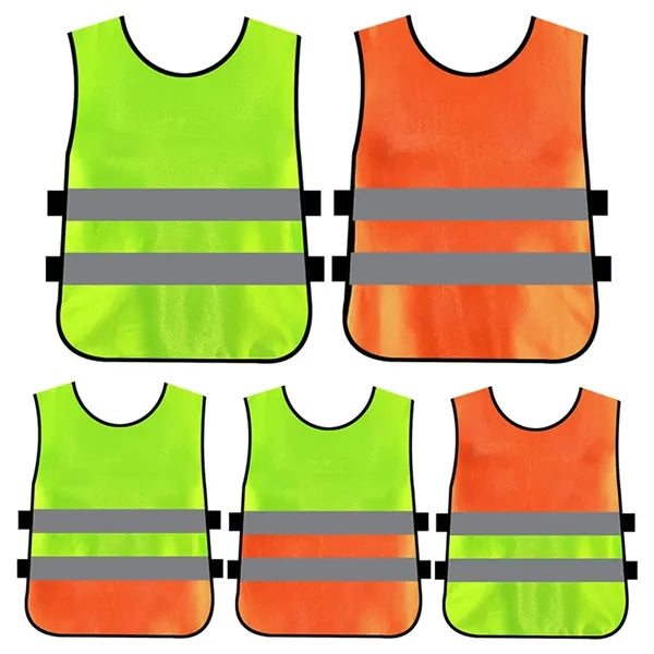 High Visibility Safety Reflective Strips Vest