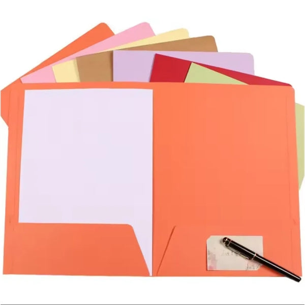 Paper Two-Pocket Presentation Folder