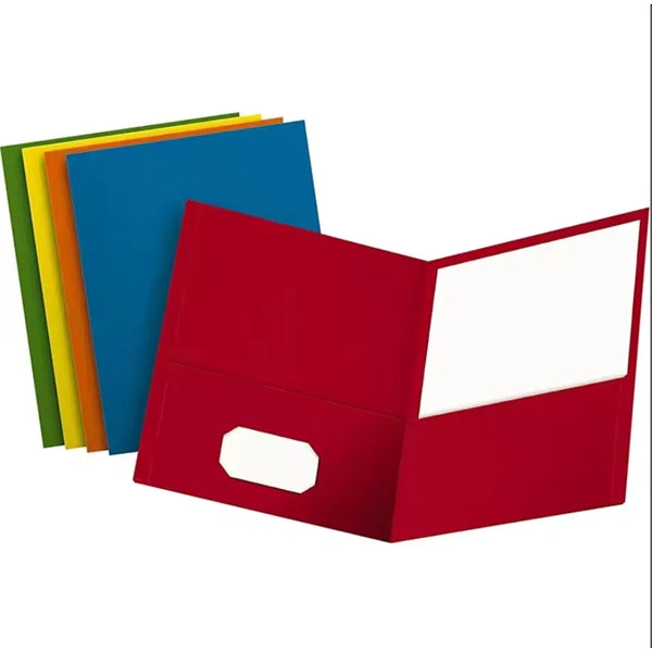 Paper Two-Pocket Presentation Folder
