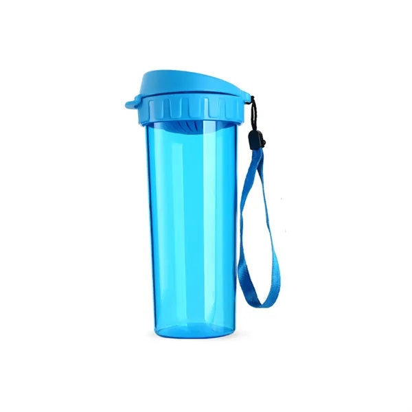 Plastic Wide Mouth Drinking Bottle