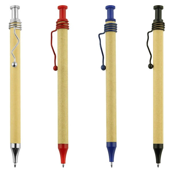 Eco-Spiral Recycled Cardboard Pen