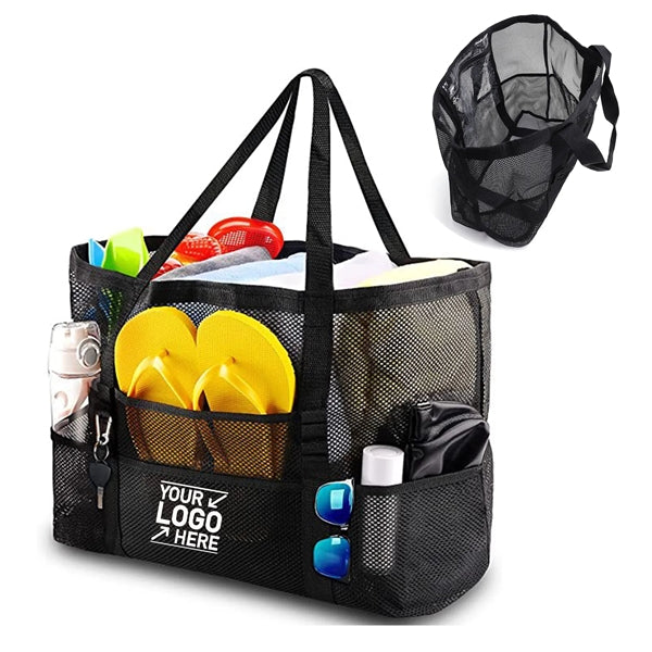 Large Capacity Mesh Beach Bag