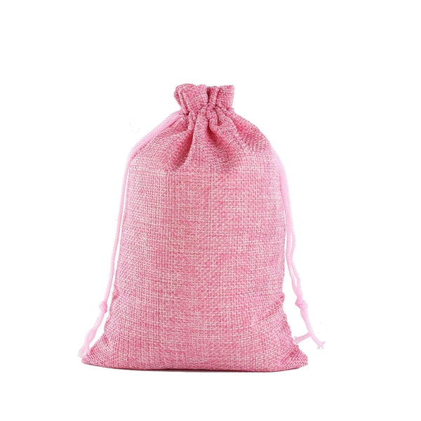 Jute Drawstring Gift Bag
