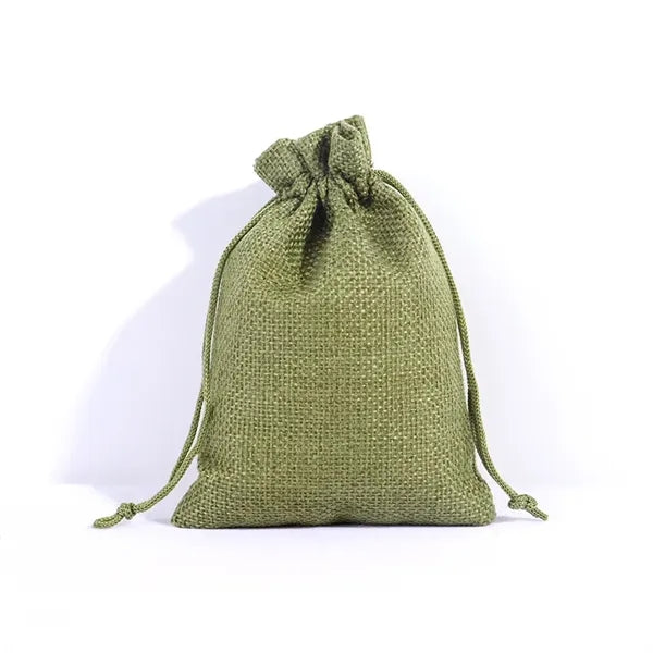 Jute Drawstring Gift Bag
