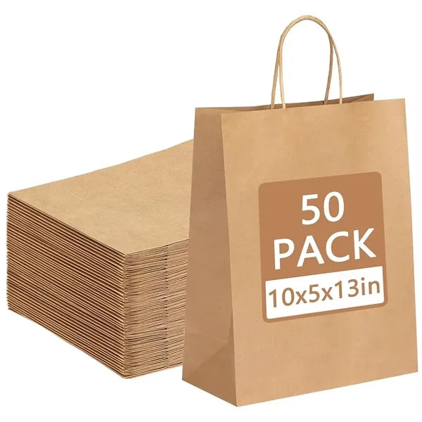Kraft Paper Shopping Gifts Bag
