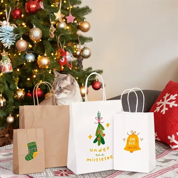 Kraft Paper Shopping Gifts Bag
