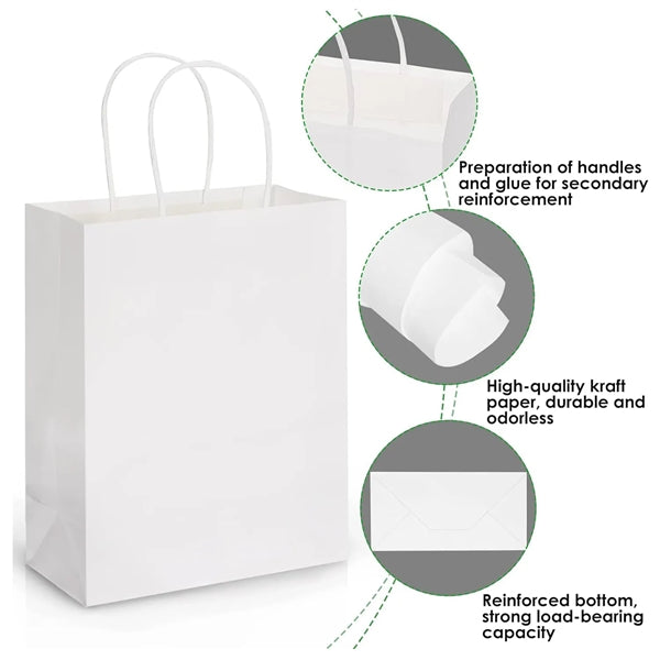 Kraft Paper Shopping Gifts Bag