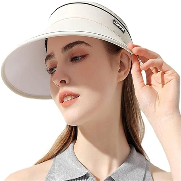 Women's Foldable Sun Visor Hat